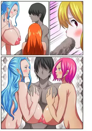 Bakunyuu Heroine no Harem Rakuen