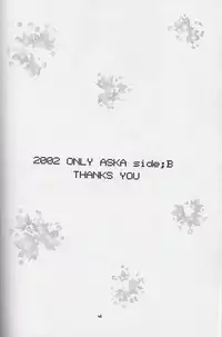 (C63) [Chimatsuriya Honpo (Asanagi Aoi)] 2002 Only Aska side B (Neon Genesis Evangelion)