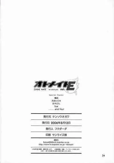 (C70) [Kensoh Ogawa (Bizen, Fukudahda, Tsukiyoshi Hiroki)] Otomate vol. E (Mai-Otome) [Chinese]