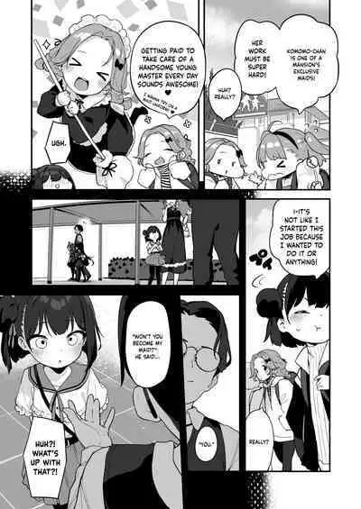 Komomo wa Goshujinsama Senyo no Ryoana Nikubenki Loli Maid | Komomo is a Loli Maid Cum Dump With All Holes Only for Her Master