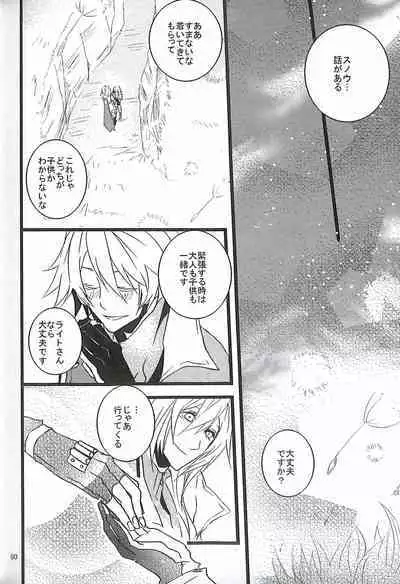 Final Fantasy 13 Fan book (cranberry hearts)