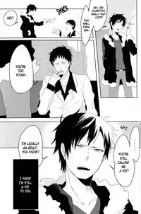 (C78) [WORLD BOX, Bon's (Yuu, Sumeragi Sora)] 2-nen to 8-kagetsu no Kiseki | A Journey of 2 Years and 8 Months (Durarara!!) [English] [ebil_trio]