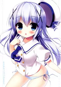 (C88) [Watakubi (Sasai Saji)] Chino-chan to Natsukaze | 香乃醬與夏天的感冒 (Gochuumon wa Usagi desu ka?) [Chinese] [夢之行蹤漢化組]