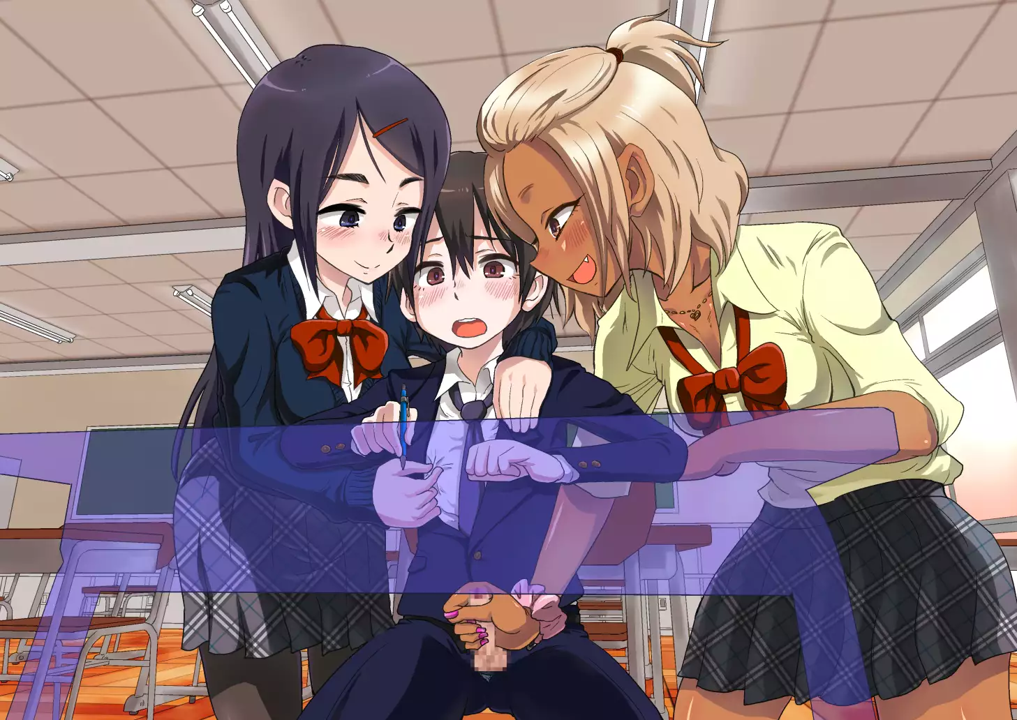 Until a pretty boy is femcorrupted into a cumdump by his childhood friend oneesan.