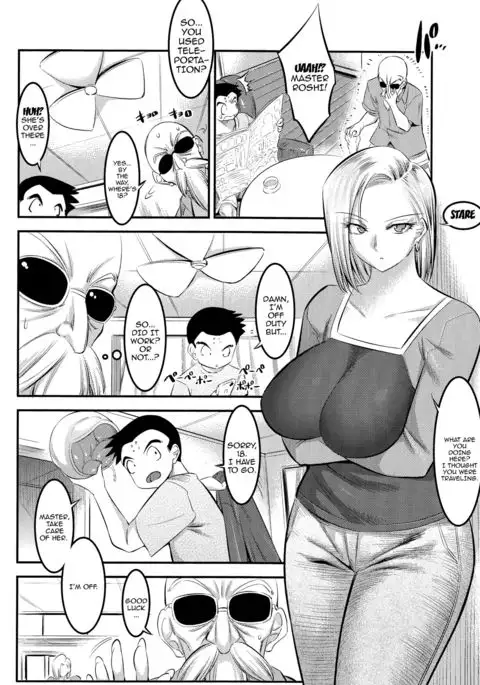 A Story About How Android 18 Squeezes Me Dry Everyday