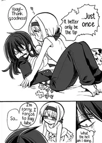 (Pixiv) [Takashi] TS boyfriend and the bi girlfriend [English] [Samachan]