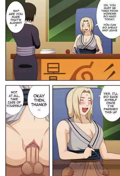 Tsunade and naruto