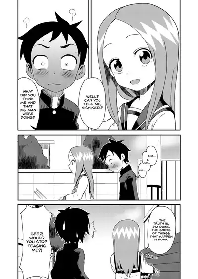 [Abujan (Roger Mango)] [Abujan (Roger Mango)] Karakai Jouzu no T.K.G.~ Magic Mirror Kosi no Nakadashi Chinpo Kui ~ | T.K.G Takes Dick Behind the Magic Mirror (Karakai Jouzu no Takagi-san) [English] [head empty] [Digital]