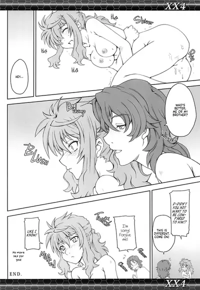 (C75) [Zi (Mutsuki Ginji)] XX4 (Gundam 00) [English] [EHCOVE]