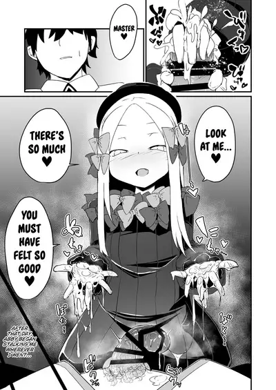 Abi no Konna Kakkou o Mite Koufun shite shimatta no? Master Ikenai Hito da wa | Did looking at me act like this turn you on, Master? You deviant.