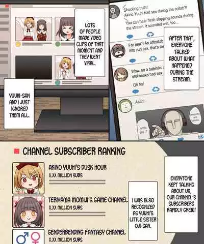 [Amuai Okashi Seisakusho (Kuratsuka Riko)] TSkko VTuber Ribiniku Ojisan ga Ofupakorabo de Shojo Soushitsu Namahaishin! | Genderbent Vtuber Babiniku Oji-san Joined an Offline Sex Collab and Lost His Virginity Live on Stream? [English] [desudesu]