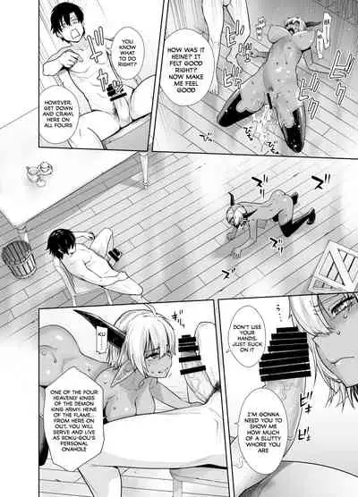 Kasshoku Mesu Aite ni Akugyou Kasegi! | Earning Evil Points against a Dark-Skinned Female!