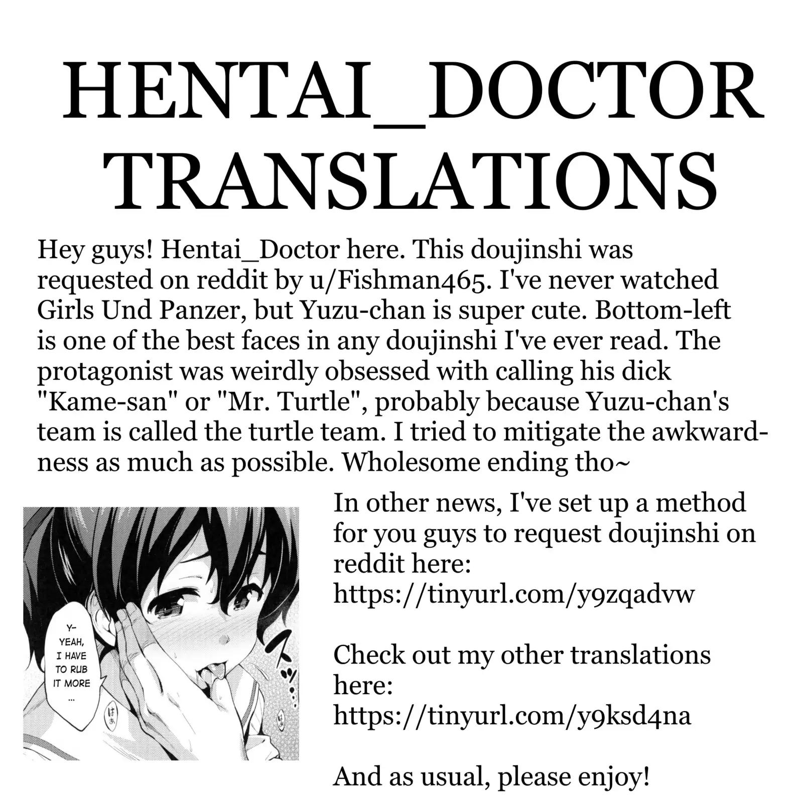 Yuzu-chan ni Boku no Kame-san Soujuu shite moraitai! | I Want Yuzu-chan to Pilot My Turtle!