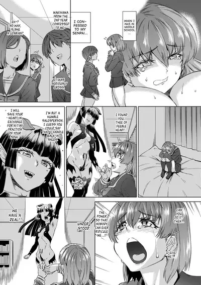 [Abe Morioka] Jagan no Saimin Inryoku de Seitokai Les Joshi-tachi no Shojo o Kyousei Rape!! Ch.1-5 [English] [biribiri] [Decensored] [Digital]