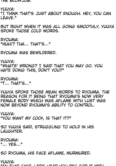 The M-to-F'ed son of a distinguished family - The spoiled rotten brat who was made a maid -