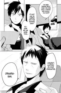 (C78) [WORLD BOX, Bon's (Yuu, Sumeragi Sora)] 2-nen to 8-kagetsu no Kiseki | A Journey of 2 Years and 8 Months (Durarara!!) [English] [ebil_trio]